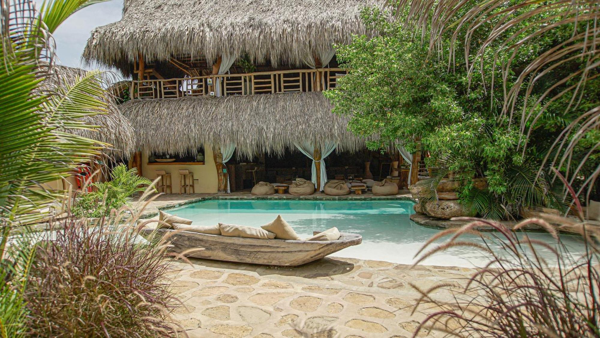 Hotel Eco Xata Santa Veronica Exterior foto